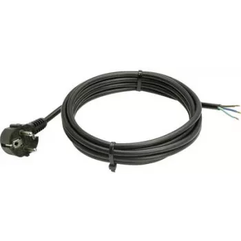 Netsnoer AS Schwabe 70802, 10 m, zwart, netsnoer