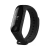 Siliconenband FIXED voor Xiaomi Mi Band 3/4 – zwart, vervanging flexibel duurzaam siliconen