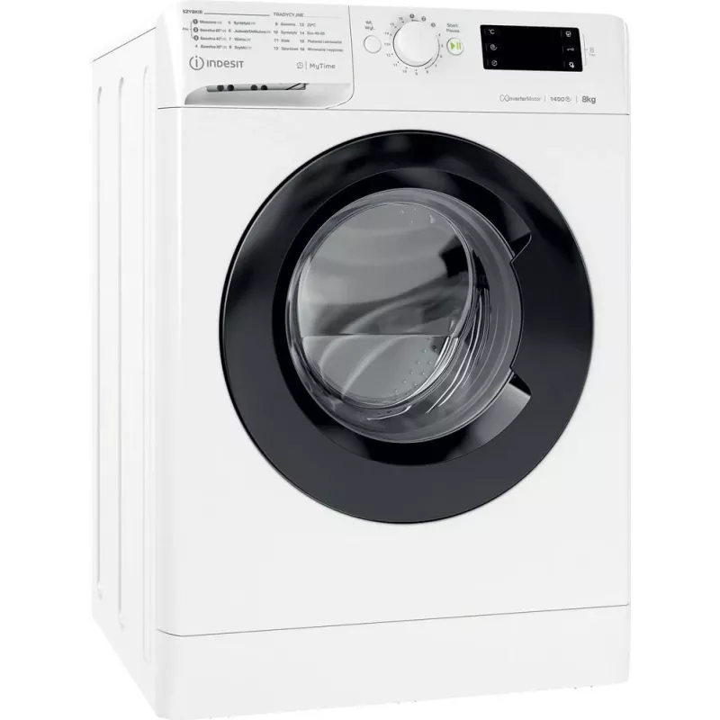 Wasmachine INDESIT MTWE81495WBPL 8 kg, 1400 t/min, energie-efficiëntieklasse B