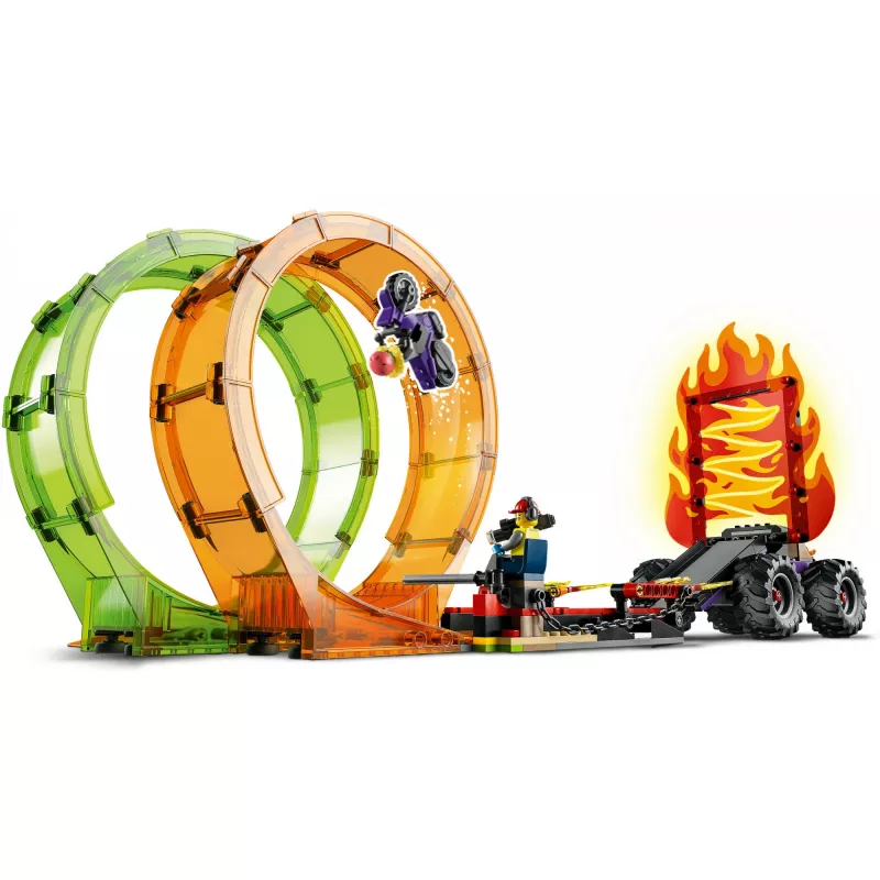 LEGO City 60339 LEGO® CITY Stuntshow-dubbele looping (60339)