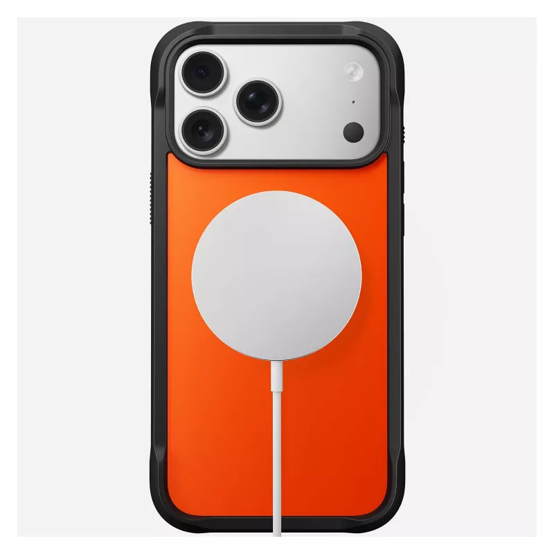 Telefoonhoesje Nomad Rugged Case voor iPhone 17 Pro Max, 17,5 cm (6,9 inch), oranje