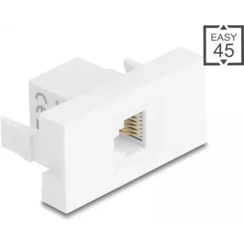 DELOCK RJ12-modulebus 6P6C UTP wit 90898