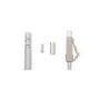 Qoltec 54450 glasvezelconnector LC multimode beige zilver