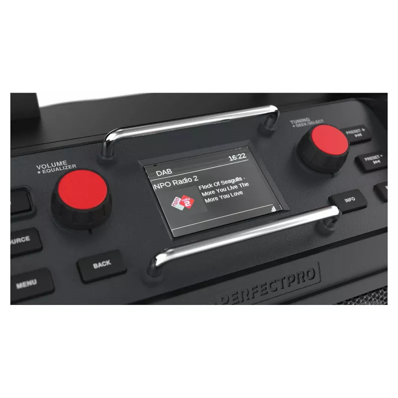 Bouwradio PerfectPro ROCKPRO RP2 Bluetooth waterdicht