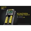 Nitecore UMS2 accu-oplader huishoudbatterij DC lithium-ion nikkel-cadmium