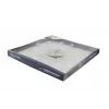 Mechanische wandklok ESPERANZA EHC004, metalen frame, Ø50 cm, 2,5 cm dik, batterij AA 1,5 V (1)