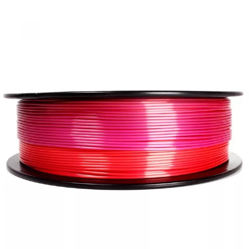 PLA 3D-printfilament 1,75 mm 1 kg — Flashforge Gembird 3DP-PLA-SK-01-RP, paars/rood