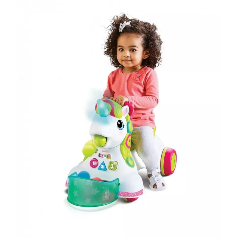 Ride-on, Pusher 3in1 - eenhoorn