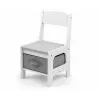Kindermeubelset Milly Mally Sven White – model 5488, witte uitvoering