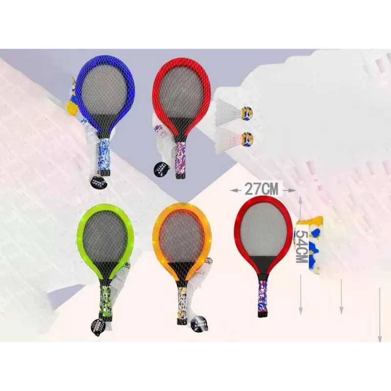 Beachtennisslag Madej 005656 lichtdesign – eenstuk paddle voor het strandspel