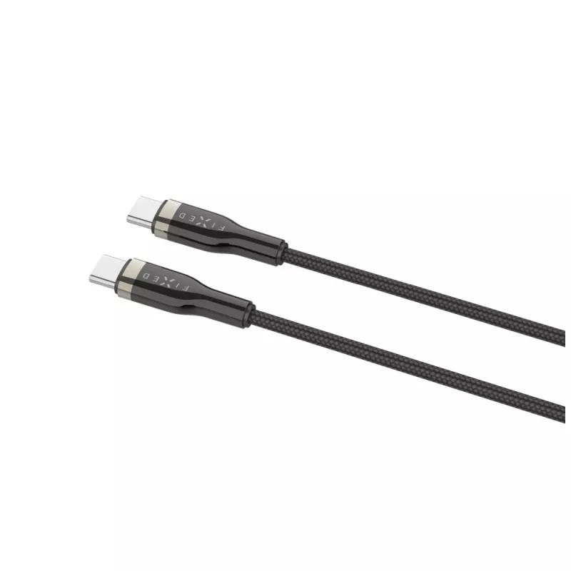 Fixed | Braided Cable, 100W | FIXDB-CC12-BK | Zwart