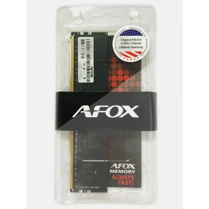 Desktop-RAM AFOX 8GB DDR4 2666MHz unbuffered (1 x 8GB) AFLD48FK1P