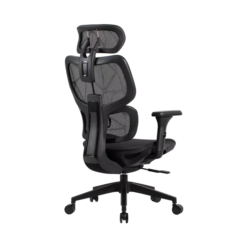 Onex gaming bureaustoel | Ventra Premium netweefsel | zwart
