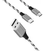 LogiLink CU0202 USB-kabel USB 2.0 1,2 m USB A USB C/Micro-USB A grijs