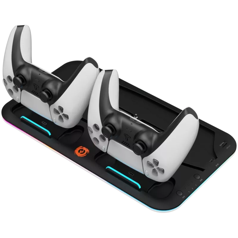 Kühlständer CANYON CS-5 RGB voor PS5 met oplaadfunctie, model CND-CSPS5B