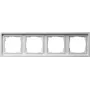 GIRA 4-voudig frame opbouwschakelaar wit 0214112 (0214112)