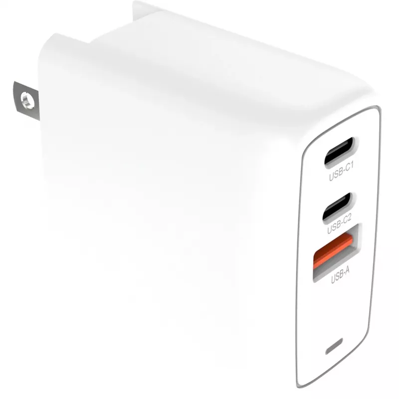 Oplader Creative Labs 67W GaN 1x USB-A 2x USB-C PD — 67W totaal uitgangsvermogen, GaN-technologie