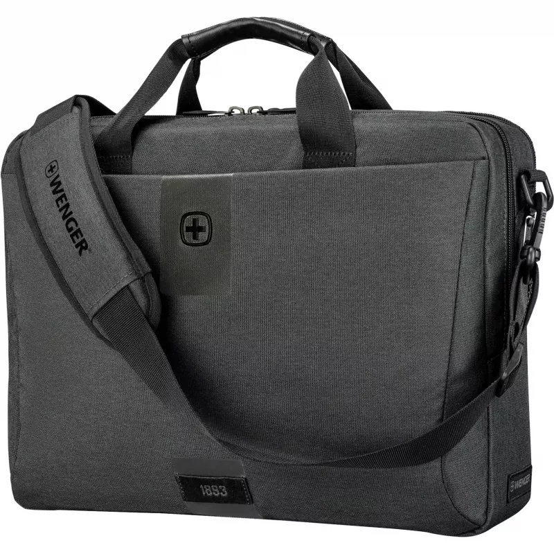 Aktetas Wenger SwissGear MX Eco Brief 40,6 cm 16 inch grijs