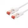 LOGON TCR66SS050WH netwerk-patchkabel, Cat6 SF/UTP (S-FTP), 5 m, wit