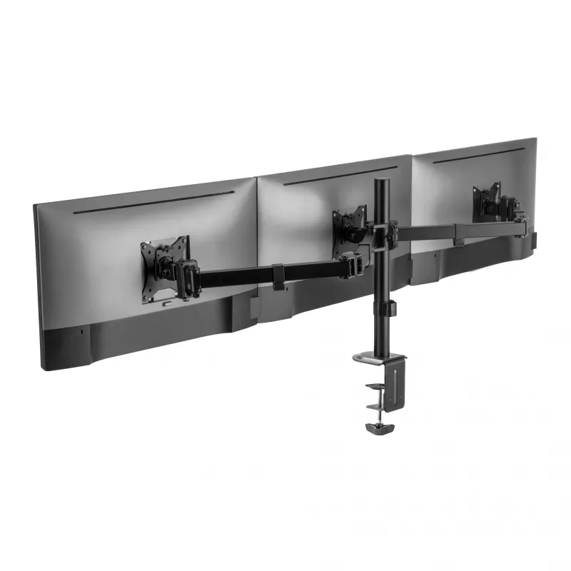 Monitorbeugel SBOX LCD-352/3-2 voor 13–27 inch schermen, 3 armen, max. 9 kg per arm, VESA 100x100