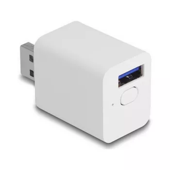 Slimme stekkerdoos DELOCK 11832 — intelligente Wi‑Fi-binnenstekkerdoos, 2 A, 2400 MHz, wit