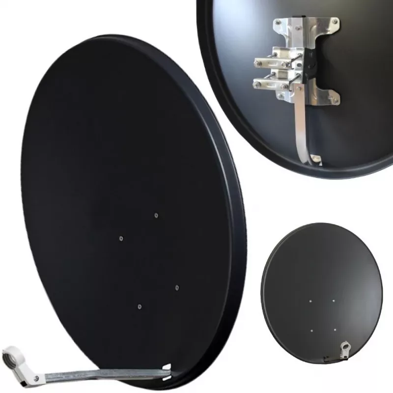 Satellietschotel Corab COR-900SAE-C 90 cm grafiet standaard