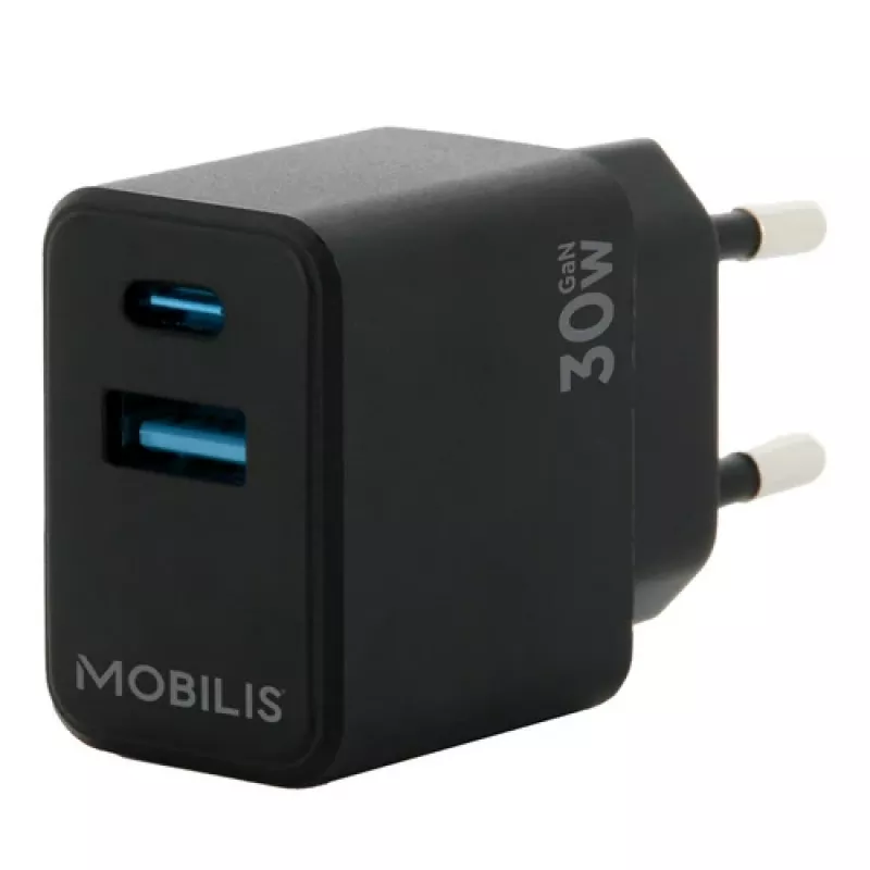 Mobilis 001362 universele oplader voor mobiele apparaten, zwart, AC Auto