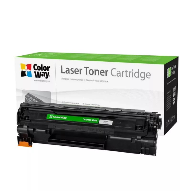 Tonercartridge ColorWay CW-H435/436M 2500 pagina's zwart