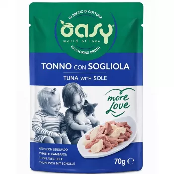 Oasy More Love tonijn met tong zak 70 g