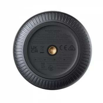 Draagbare standaard-throw-projector Anker Nebula Capsule 3 — DLP 1080p, 200 ANSI lumen, 16:9, rood/zwart, net- of batterijvoeding