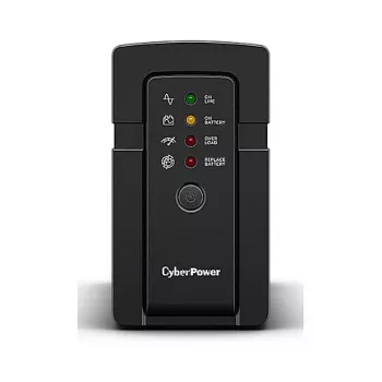 CyberPower RT650EI UPS (uninterruptible power supply) standby (offline) 0,65 kVA 400 W 4 AC-uitgangen