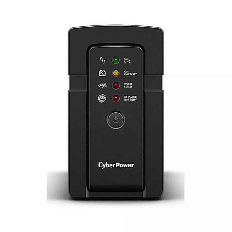 CyberPower RT650EI UPS (uninterruptible power supply) standby (offline) 0,65 kVA 400 W 4 AC-uitgangen