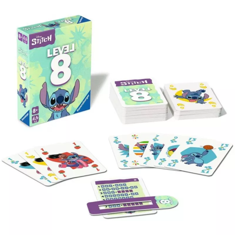 Disney Stitch Level 8, kaartspel