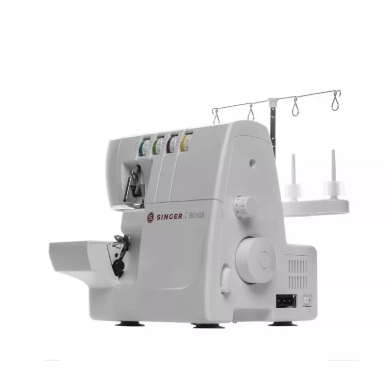 Overlock-naaimachine SINGER S0105 elektrisch wit