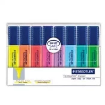 Marker Staedtler Textsurfer classic 364 8 stuks beitelpunt