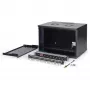 DIGITUS SOHO Pro DN-49203-SET 19" 7U netwerkset voor wandmontage met accessoires, 540 x 400 mm, zwart