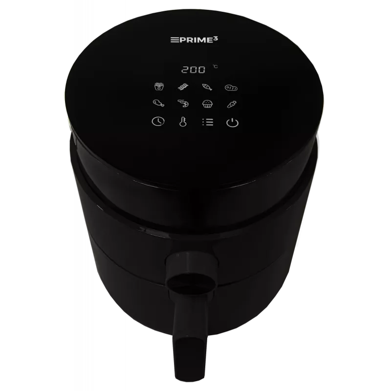 Heteluchtfriteuse PRIME3 SAF31 – 2,5 L, 1200 W, heteluchtfriteuse zonder vet, zwart