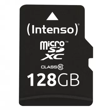 GEHEUGEN MICRO SDXC 128GB C10/W/ADAPTER 3413491 INTENSO