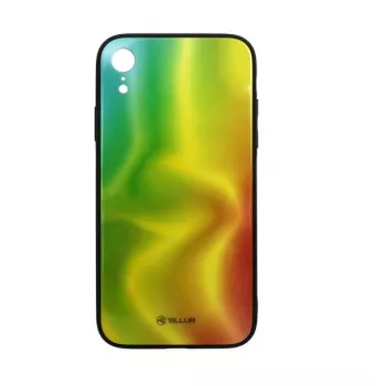 Displayschermglas Tellur Cover Glass print voor iPhone XR — decoratief bedrukt gehard glas