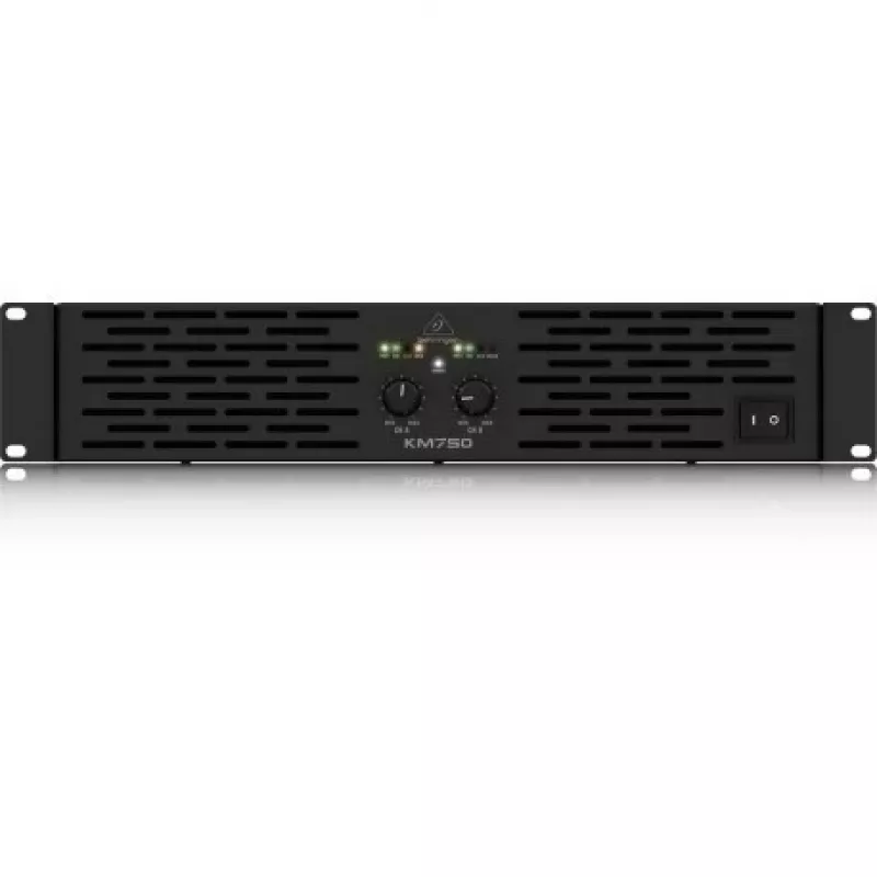 Behringer KM750 audioversterker 2.1-kanalen zwart