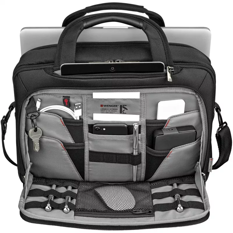 Laptoptas Wenger BC Pro voor 11,6–13,3 inch laptops, zwart