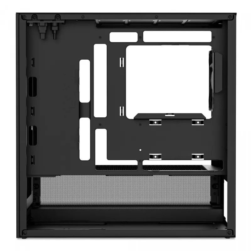 NZXT H3 Flow Micro ATX Airflow behuizing - zwart