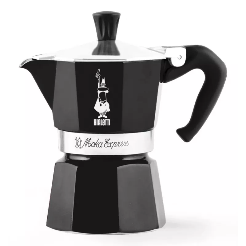 Bialetti Moka Express mokakan zwart