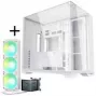 Lian Li O11 Vision Compact + TRYX PANORAMA SE ARGB complete vloeistofkoeling - wit, 360mm