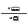 Wentronic Goobay USB 2.0 Hi-Speed verlengkabel, zwart, 1,8 m - USB 2.0-stekker (type A) > USB 2.0-bus (type A) (68903)
