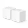 Mesh-systeem MERCUSYS Halo H60X (2-pack) dualband Wi-Fi 6, 1500 Mbit/s, tot 350 m², 2x LAN, interne antennes, wit