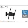 Vogels | Wandsteun | MA3030-A1 | Volledig beweegbaar | 32-65 | Max. draagvermogen 25 kg | Zwart
