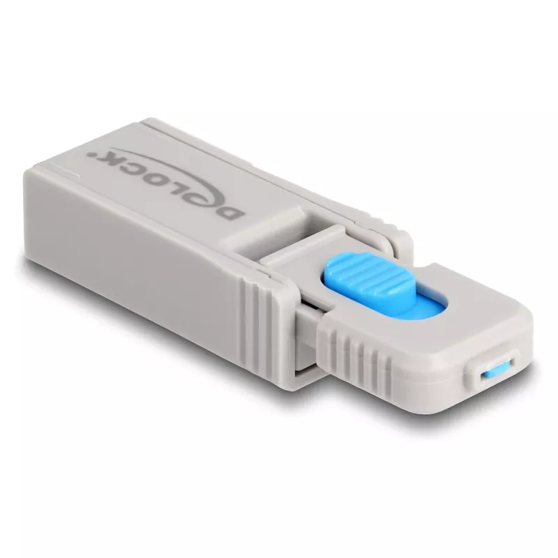 Poortslot DeLOCK 20969 DisplayPort HDMI USB Type-A USB Type-C grijs