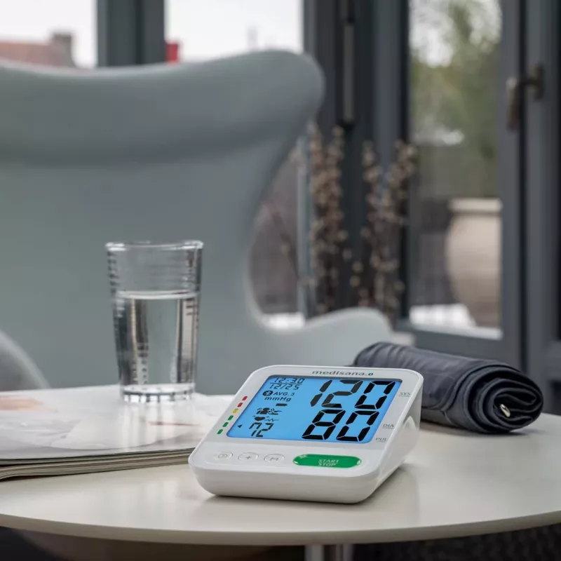 Bovenarm-bloeddrukmeter Medisana BU 584 connect
