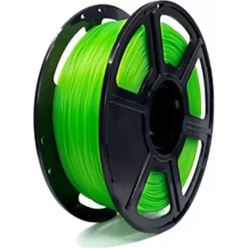 PLA 1,75 mm filament spoel, Flashforge PTG1, transparant groen, 1 kg